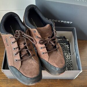 The Rockport XCS Brown Nubuck Chranson Sneakers size 12